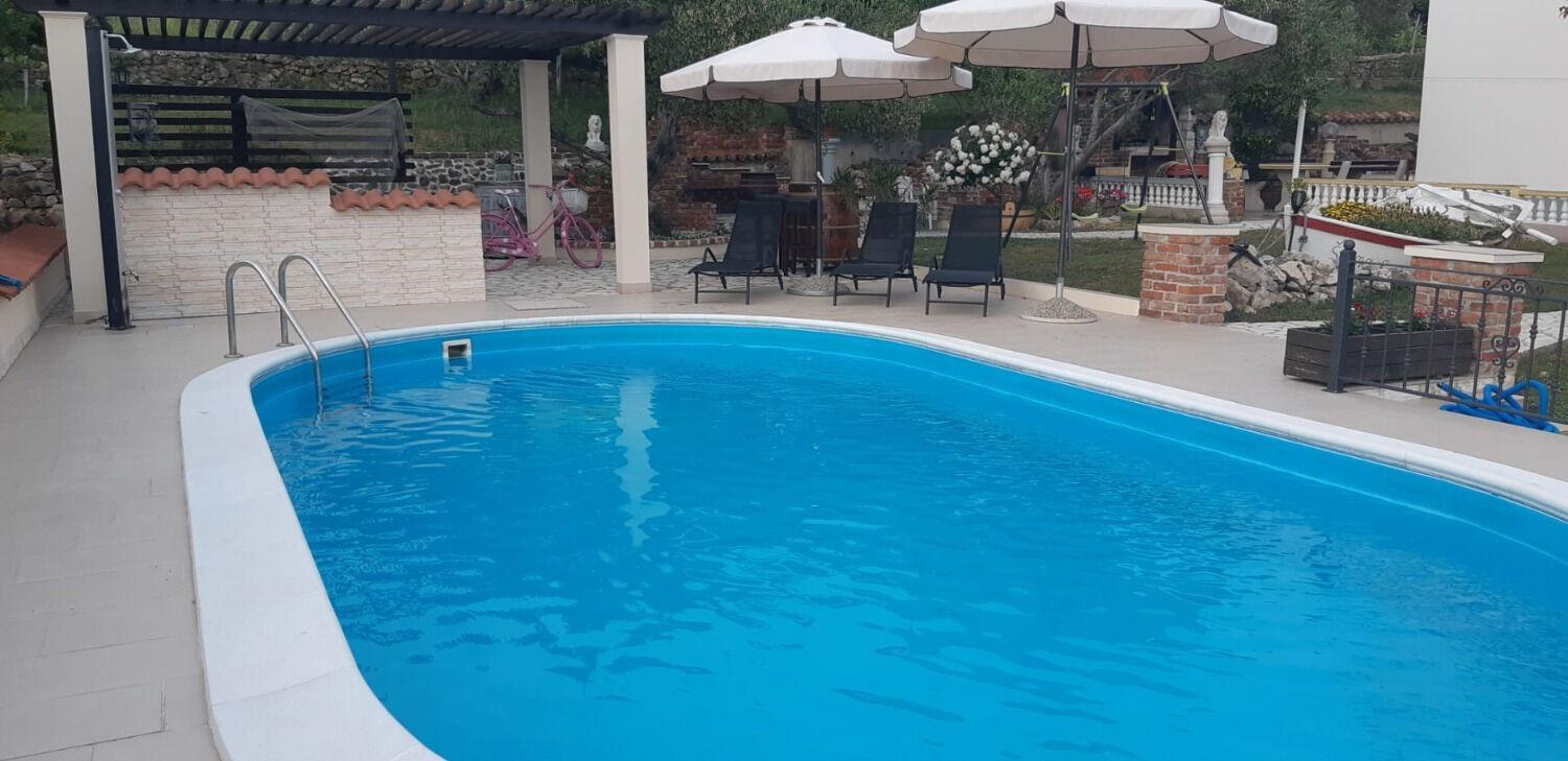 Apartments Robi- Swimming Pool And Beautiful Garden Kampor Buitenkant foto